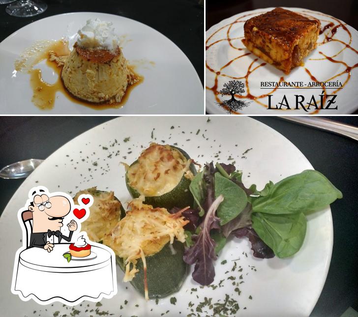 "La Raíz" представляет гостям большое количество десертов