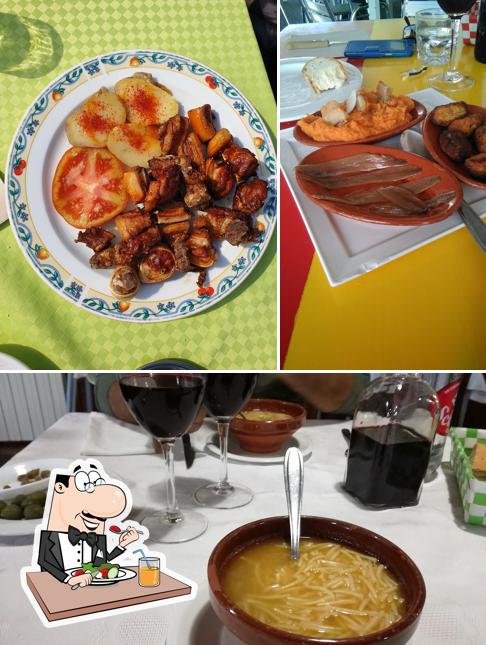 Food at Restaurante Venta del Obispo