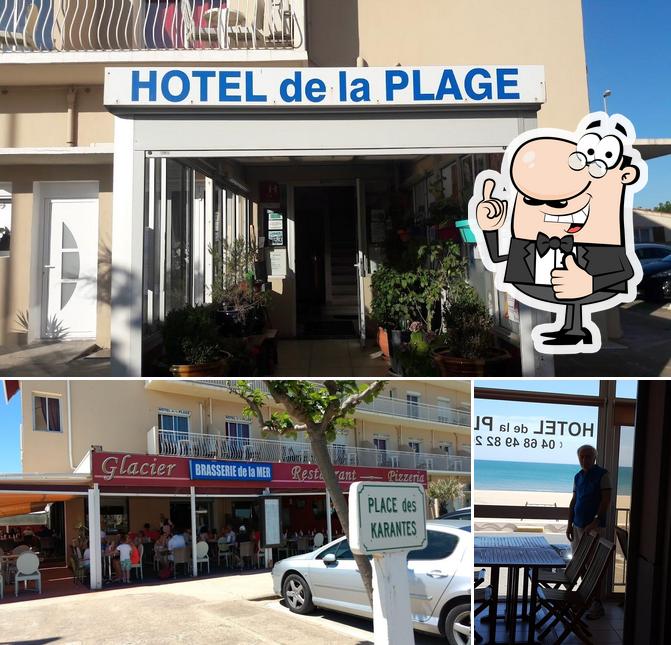 Voici une photo de Hôtel de la Plage