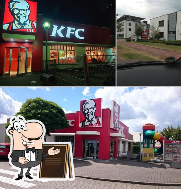 L'extérieur de Kentucky Fried Chicken