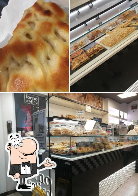 Antico Forno di Noufal si caratterizza per la interni e cibo