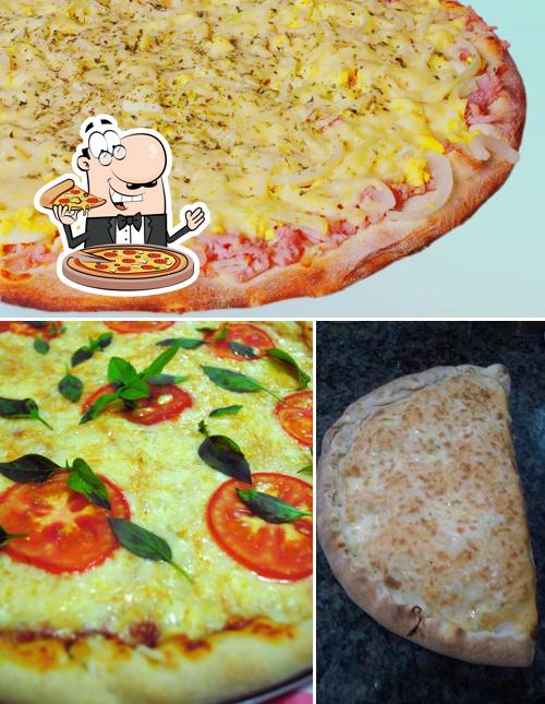 Experimente diferentes variedades de pizza