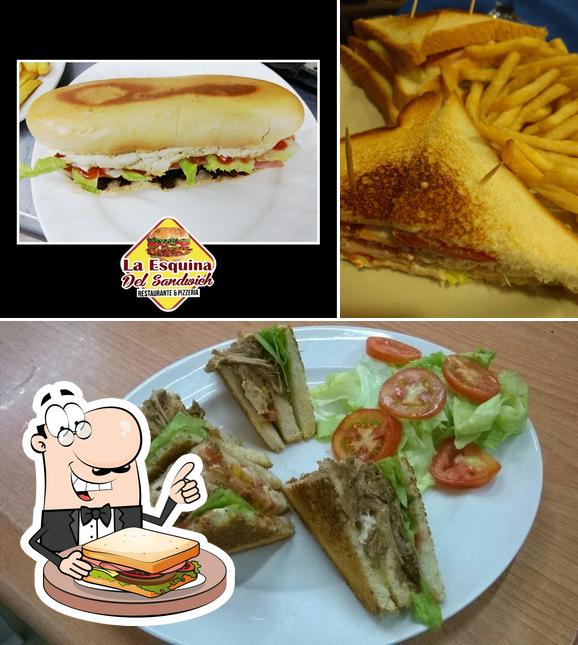 Order a sandwich at La Esquina Del Sandwich