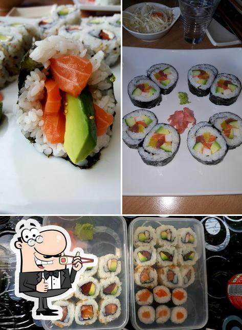 Prenez de nombreuses options de sushi