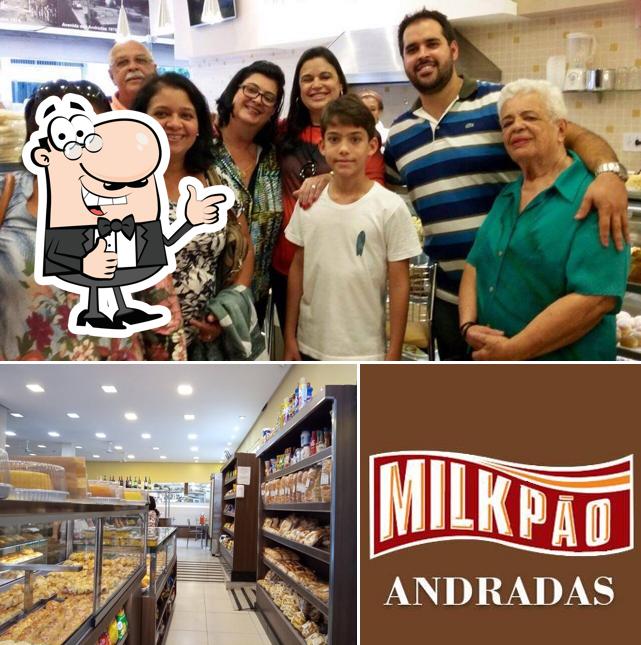 Here's a picture of Milk Pão Andradas