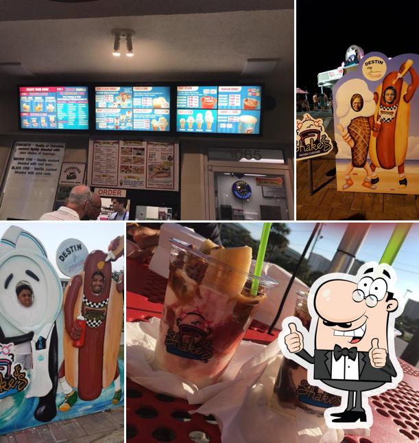 Shake's Frozen Custard in Destin Restaurant menu and reviews