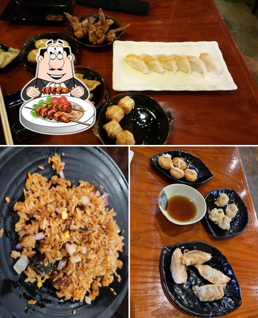Блюда в "Akita Sushi and Hibachi"