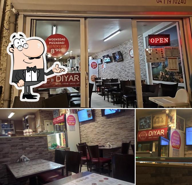 L'intérieur de Diyar Kebab