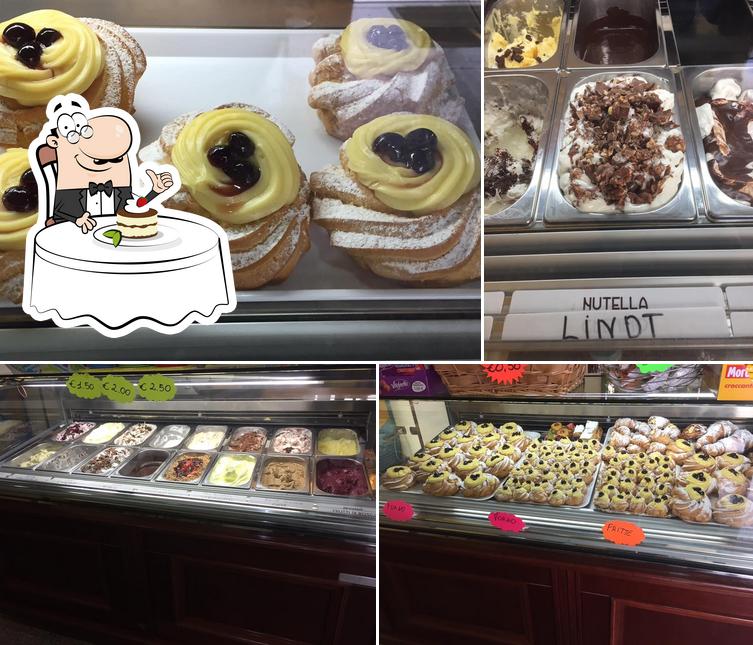 El Dorado Cafe propone un'ampia selezione di dolci