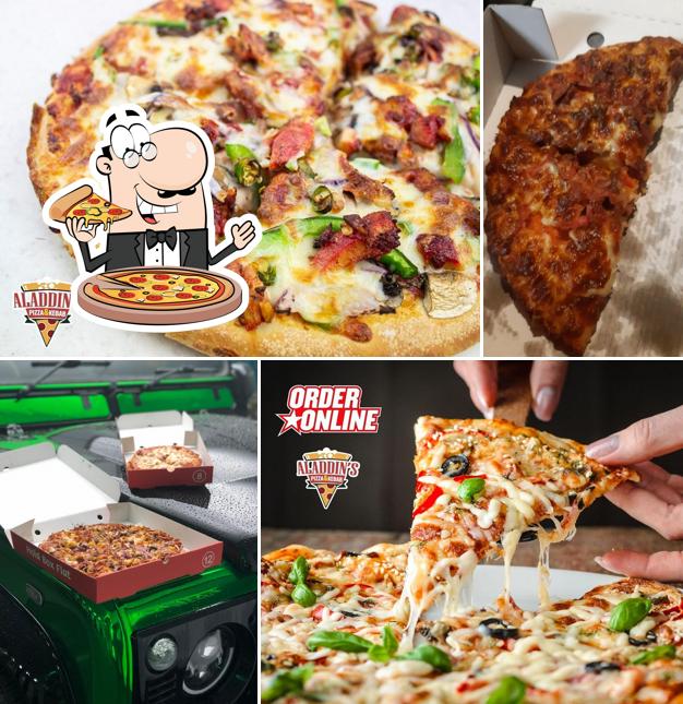 Aladdins Pizza in Wednesbury Restaurant menu and reviews