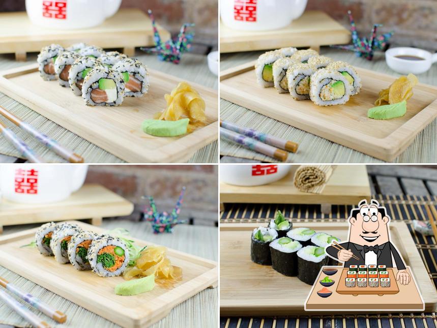 В "Neko Sushi Pujades Take-away & Delivery" попробуйте суши и роллы