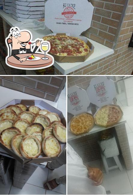 Comida em Pizzaria Ki Luxe