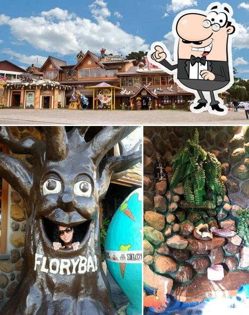 O exterior do Florybal Chocolates - A Fábrica Mágica de gramado
