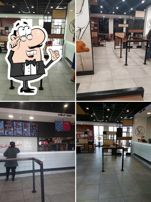 L'intérieur de KFC Glen Marais