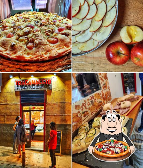 At Toscanaccio, you can taste pizza