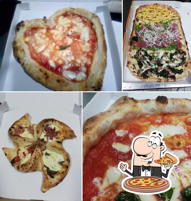 A Pizzeria degli Artisti, vous pouvez prendre des pizzas