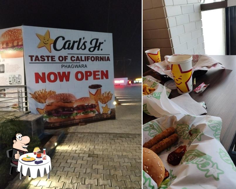 Get a burger at Carl's Jr. Phagwara