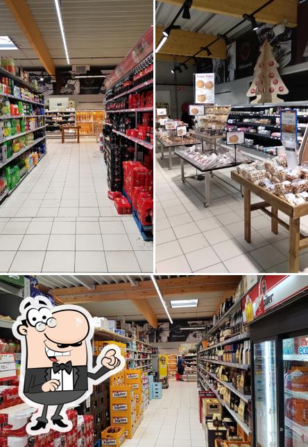 L'intérieur de Intermarché Mettet