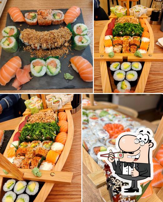 Commandez de nombreuses options de sushi