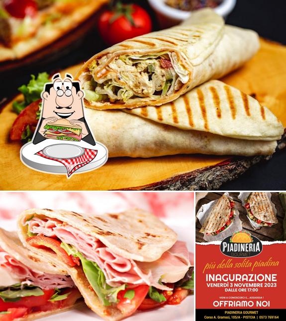 Club sandwich al Piadineria Gourmet