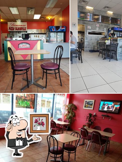 L'intérieur de Pizza Blainville