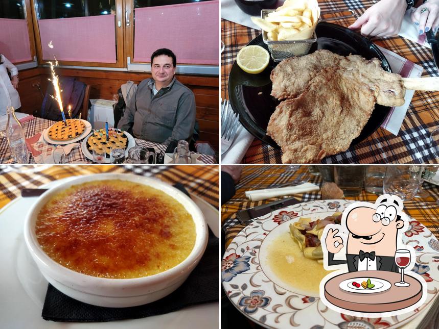 Creme brulee al Antica Trattoria del Borgo