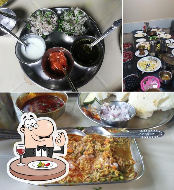 Food at Baburao Misal