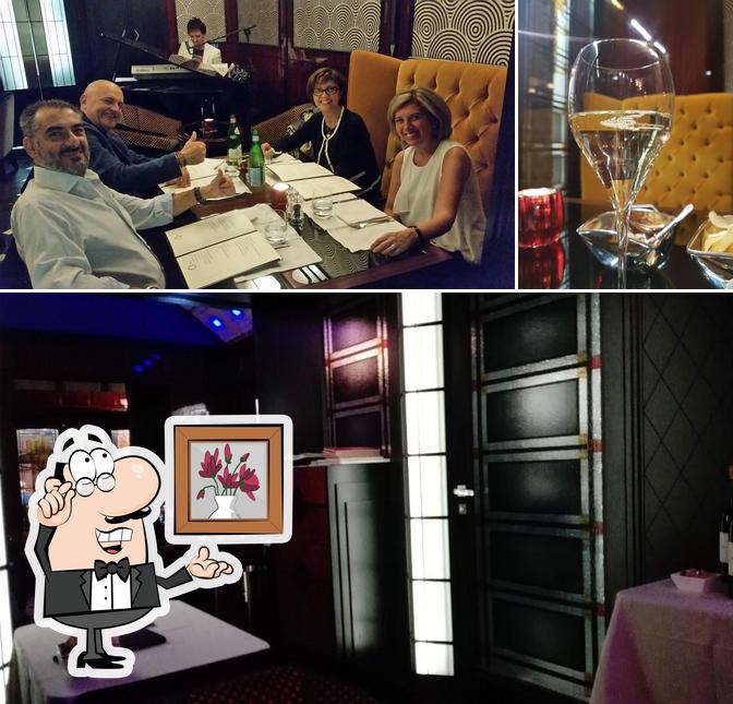 La interni e birra del ristorante
