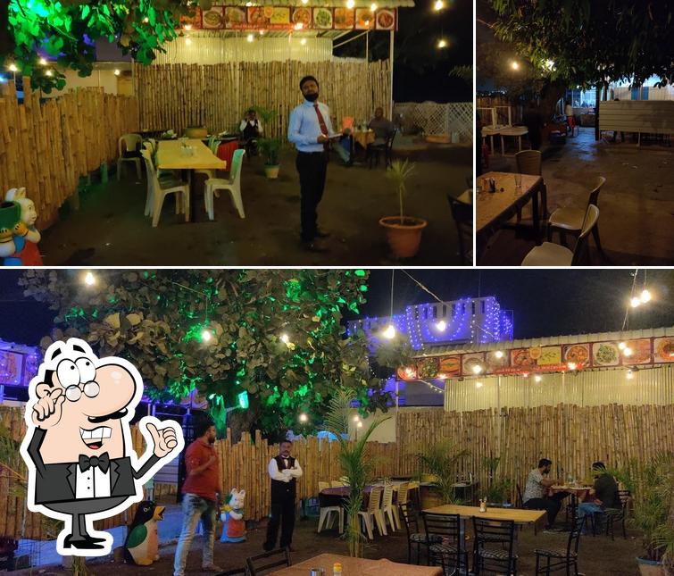 The interior of Sahyadri Restaurant