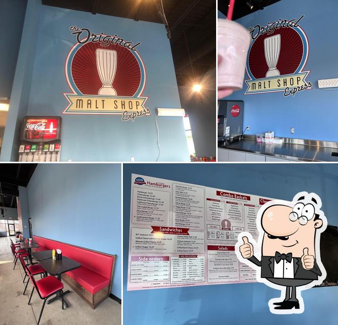 The Original Malt Shop Express in Fridley Restaurant menu and reviews