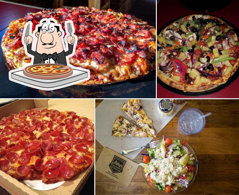 Menu at Abby's Legendary Pizza pizzeria, Woodburn