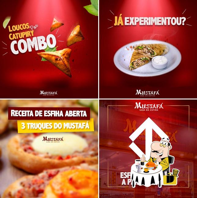 Comida em Esfiha Mustafá