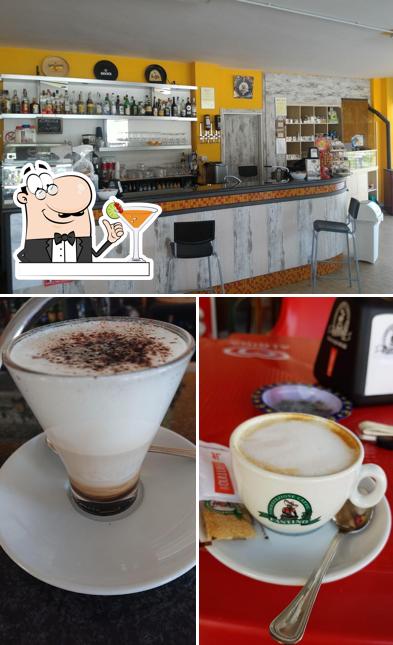 Questa è la immagine che raffigura la bevanda e cibo di Da Pina Snack Bar