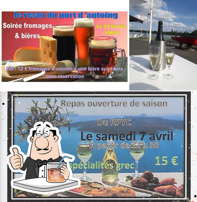 Essayez une boisson du menu