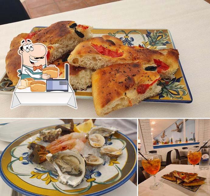Pane all'aglio al HELIOS RESTAURANT