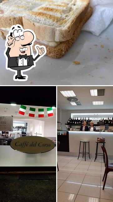 La foto della interni e cibo di Caffè del Corso