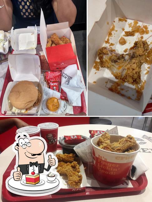 KFC offers a number of sweet dishes