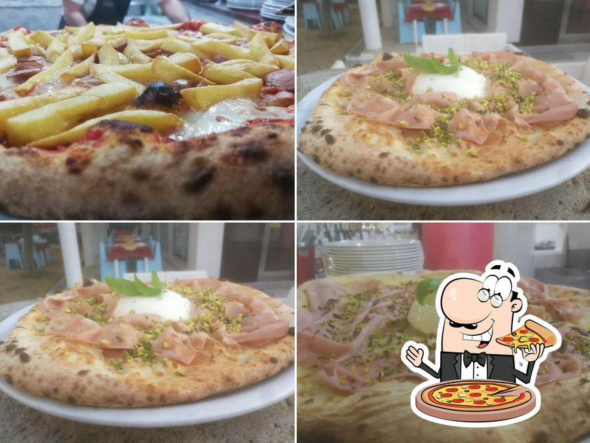 Prenditi tra le molte varianti di pizza