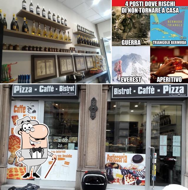 Gli esterni di Gusto Milano Pizza