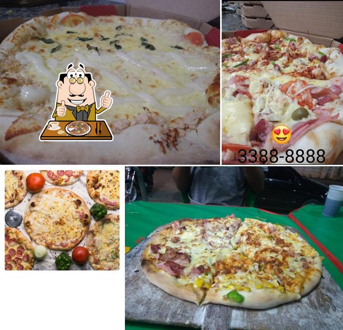 Escolha pizza no Pizza do Pedaço BH