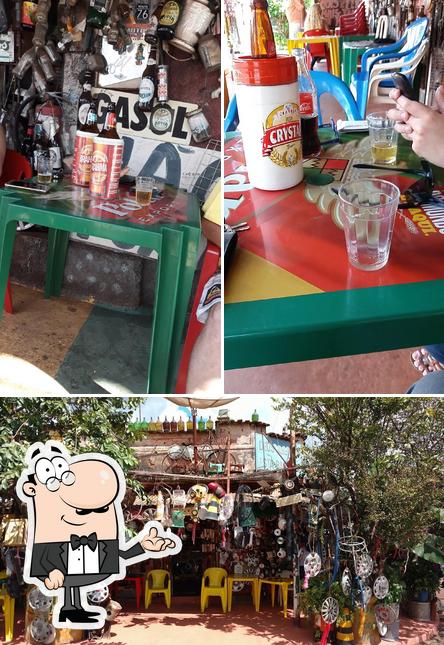 O interior do Bar do Beto Vaca