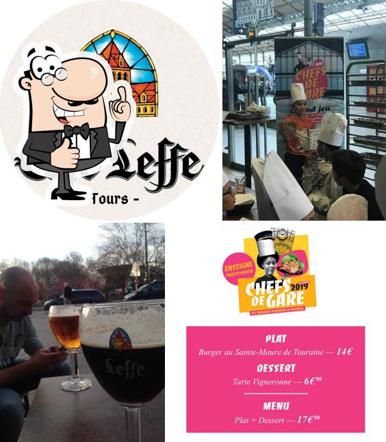 Это изображение паба и бара "Café Leffe Tours"