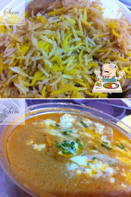 Food at Calcutta Biryani