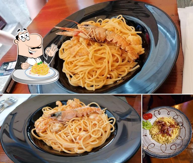 Spaghetti alla carbonara al Grill "AS"