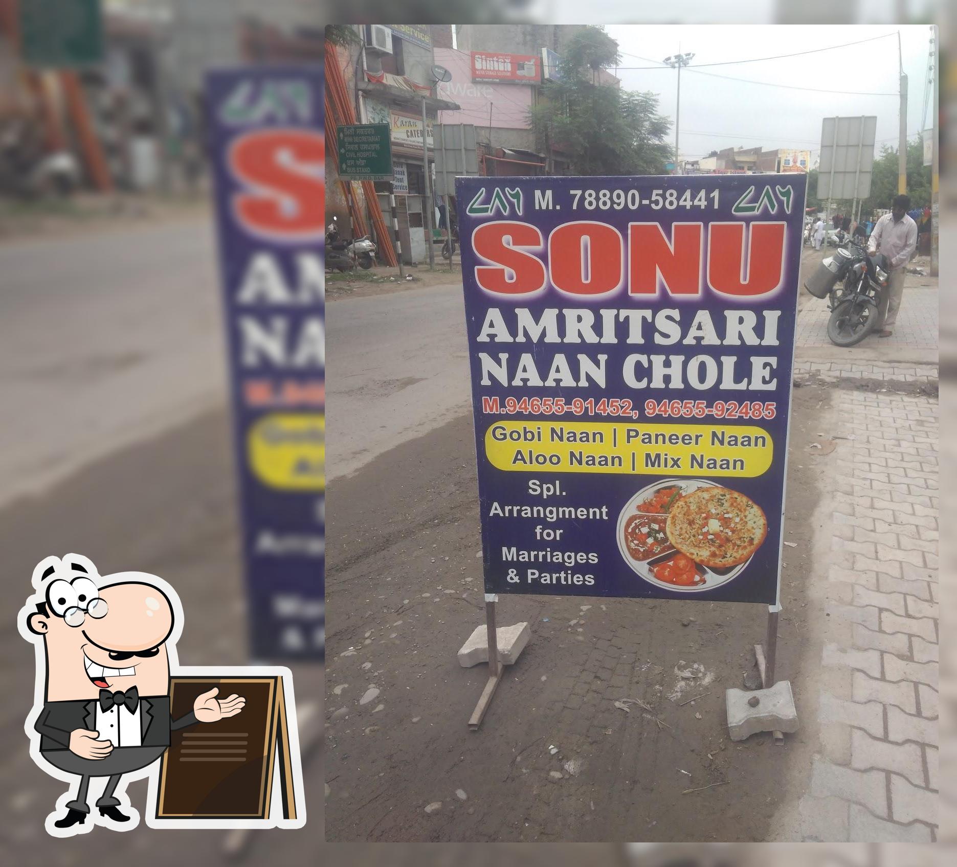 Sonu Amritsar Naan Chole