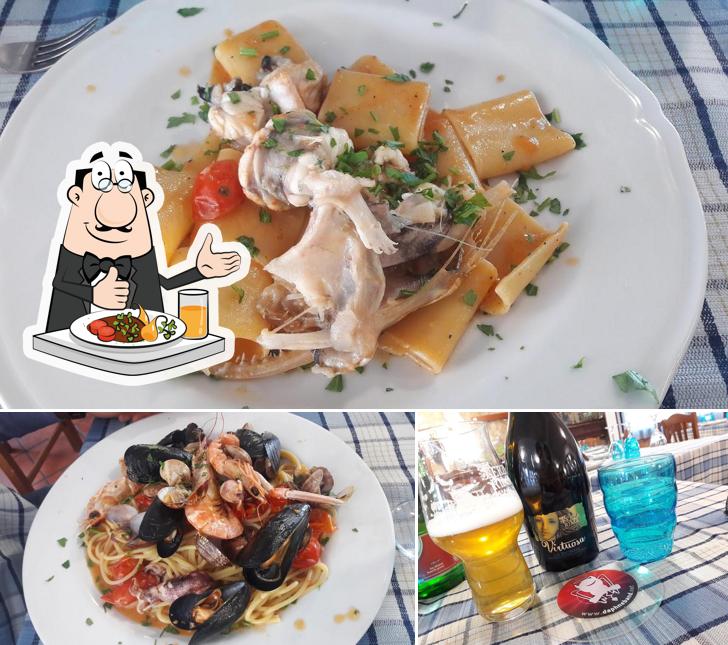 Questa è la immagine che mostra la cibo e birra di Ristorante Pulcinella