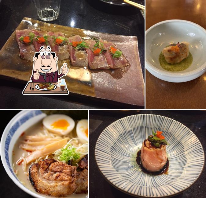 Escolha pratos de carne no Imai Izakaya
