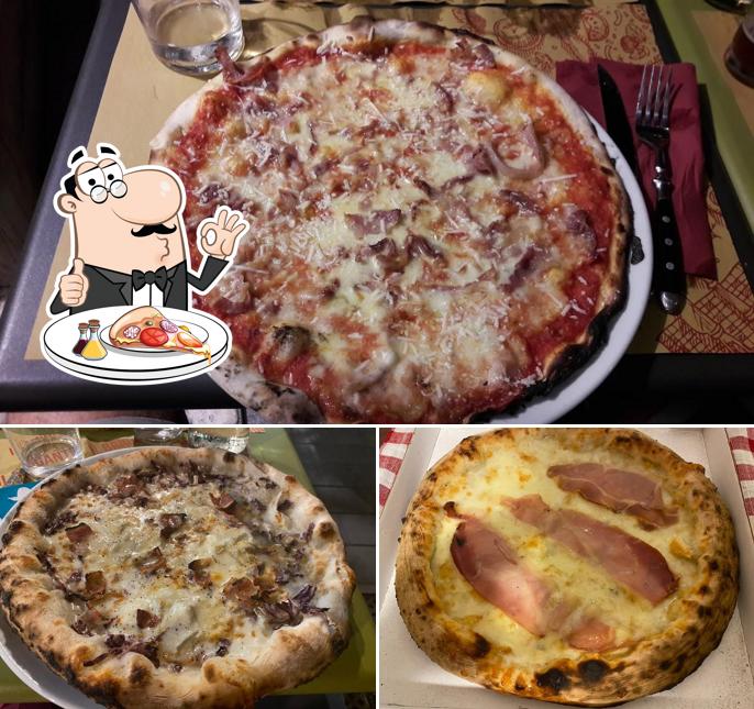 A Il Brigante, puoi ordinare una bella pizza