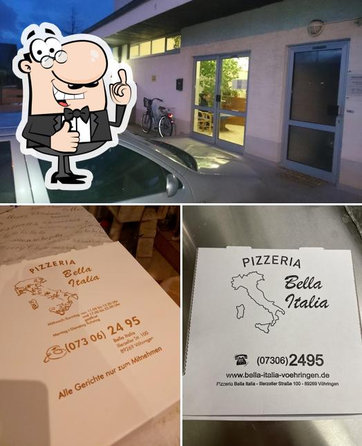 Здесь можно посмотреть изображение пиццерии "Pizzabäckerei Bella Italia"
