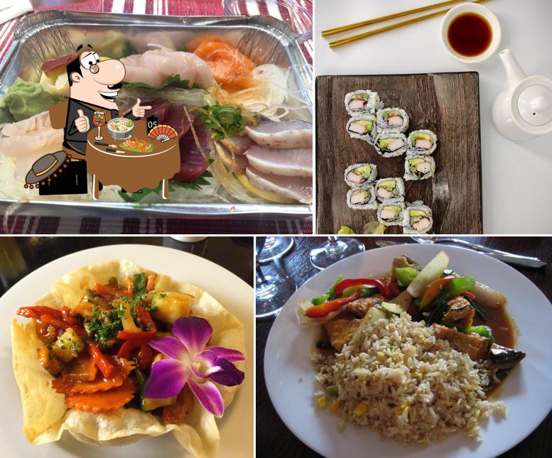 Meals at Mikado Thai Pepper Restaurant